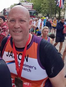 Jason post race – Saffron Striders