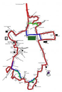 Town Circuit Full Route with 8km and 6m versions